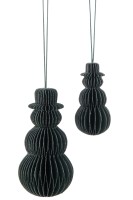 Украшение подвесное Snowman Green