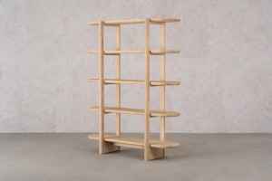 Стеллаж Пеббл 160х45х195 см