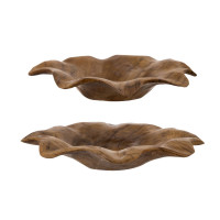Декоративное блюдо Organic Teak (набор 2 шт)