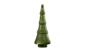 Фигурка Christmas Tree Ribbed Matt Green 41 см