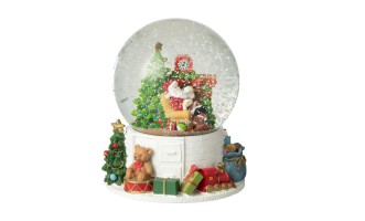 Декор настольный Water Globe Santa Claus