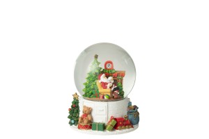Декор настольный Water Globe Santa Claus