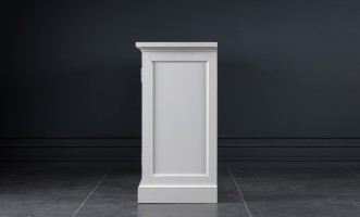 Комод Оксфорд с глухими дверцами белый