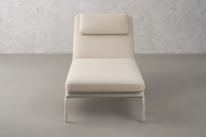 Шезлонг Таормина уличный, светлый