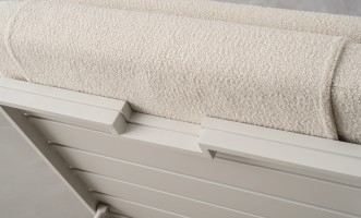 Шезлонг Таормина уличный, светлый