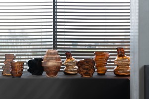 Ваза Flask Brown 27 см