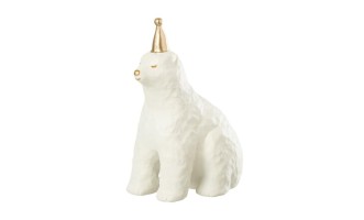 Фигурка Polar Bear White/Gold 25 см