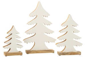 Декор настольный Cristmas Pine White M