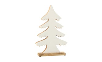 Декор настольный Cristmas Pine White L