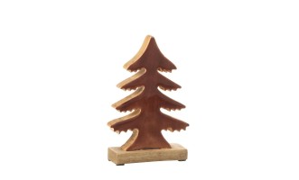 Декор настольный Cristmas Pine Mahogany S
