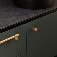 Дверная ручка Cast Knob Brass (набор 2 шт)