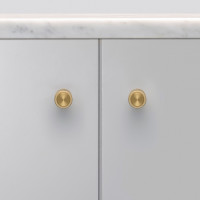 Дверная ручка Cast Knob Brass (набор 2 шт)