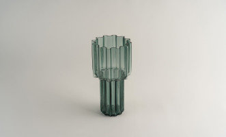 Ваза Crystal green S