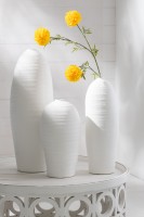 Ваза Creta White большая