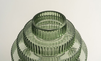 Ваза Opus green L