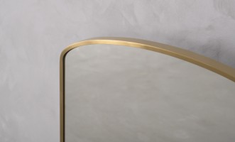 Шкаф навесной с зеркалом Miro Brass