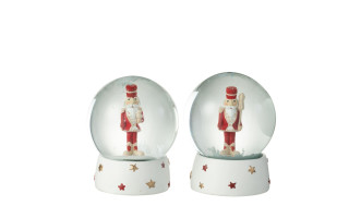 Декор настольный в ассортименте Snowglobe Nutcracker