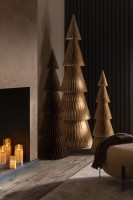 Фигурка Paper Christmas Tree beige M