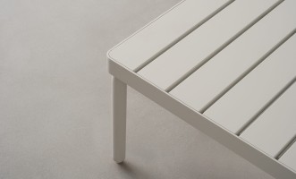 Кофейный стол Таормина уличный, светлый