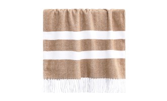 Плед Aurora camel beige