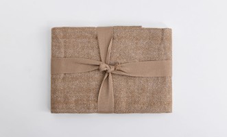 Плед Aurora camel beige