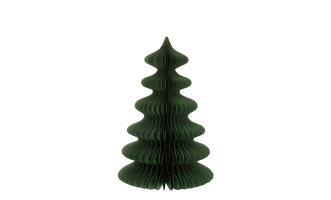 Фигурка Paper Christmas Tree Waved Green L