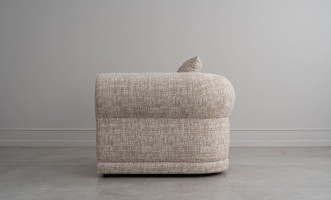 Диван Лугано одноместная секция с подлокотником правая