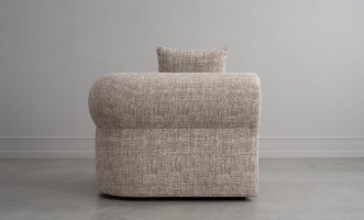 Диван Лугано одноместная секция с подлокотником правая