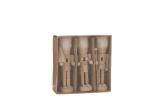 Набор украшений ёлочных декоративных Nutcrackers  3 шт