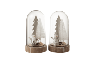 Декор настольный в ассортименте Bell Jar Christmas купить в Москве