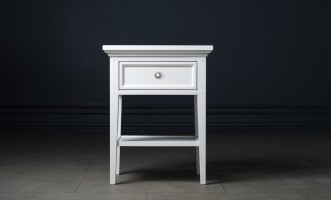 Прикроватная тумба Оксфорд с 1 ящиком белая