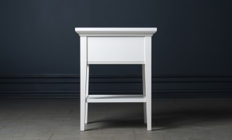 Прикроватная тумба Оксфорд с 1 ящиком белая