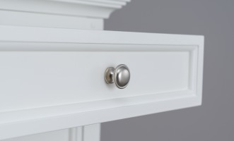 Комод Оксфорд высокий белый