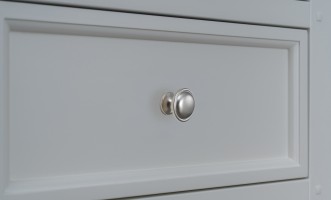 Комод Оксфорд высокий белый