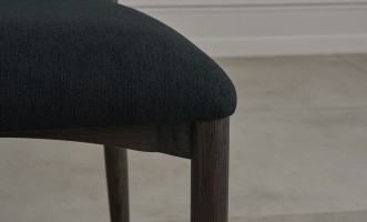 Стул Bradley тёмный linen black