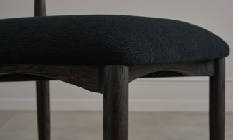 Стул Bradley тёмный linen black