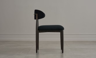 Стул Bradley тёмный linen black