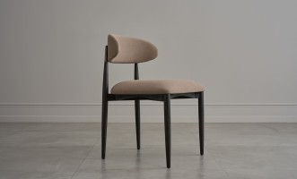 Стул Bradley тёмный linen latte