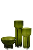 Ваза Carol Olive 35 см