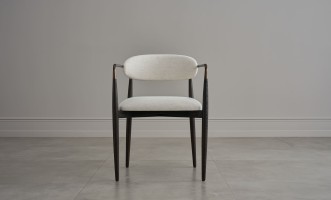 Стул Bradley тёмный с подлокотниками nomad snow