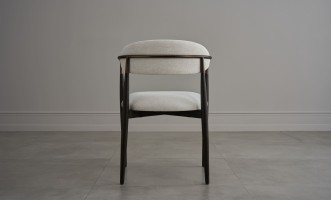 Стул Bradley тёмный с подлокотниками nomad snow