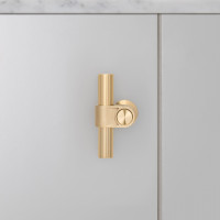Дверная ручка Cast T-Bar Brass