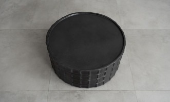 Кофейный столик Hibo black nickel