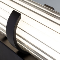Бра Grigio чёрное Led 23W