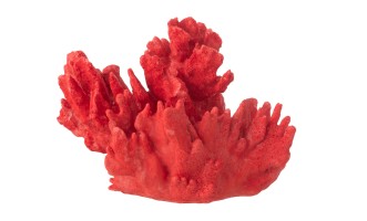 Фигурка Коралл большая, цвет красный