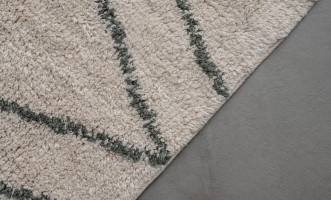 Ковёр Vasu 120x180 см с зелёным орнаментом