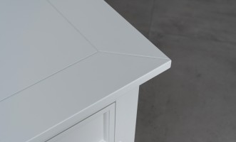 Комод Оксфорд с 5-ю ящиками белый