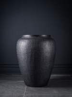 Кашпо Dimple graphite