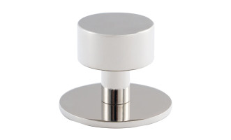 Ручка-кнопка Button polished nickel