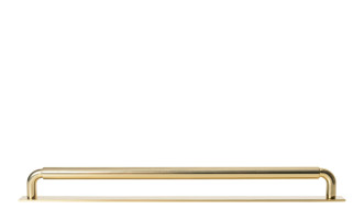 Ручка-скоба Button 12in aged brass